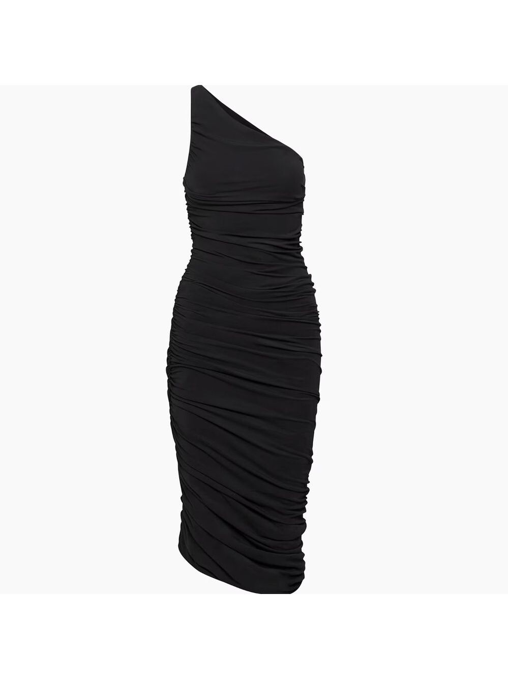 Ten By Babaton Body-Hugging One-Shoulder Vertigo Midi Dress ress - Picture 7 of 12